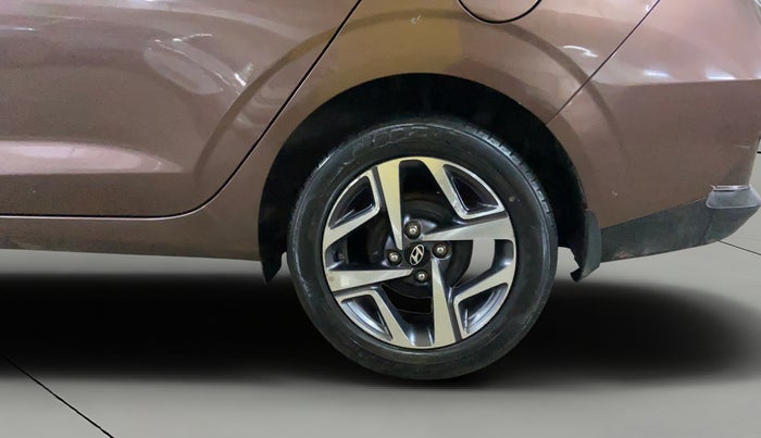 2021 Hyundai AURA SX 1.2, Petrol, Manual, 13,221 km, Left Rear Wheel