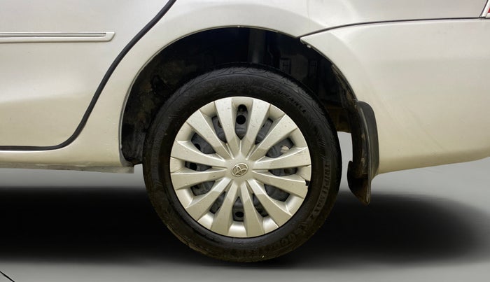 2013 Toyota Etios G, Petrol, Manual, 90,986 km, Left Rear Wheel