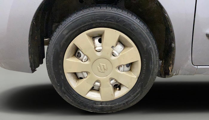 2015 Maruti Wagon R 1.0 LXI, Petrol, Manual, 47,105 km, Left Front Wheel