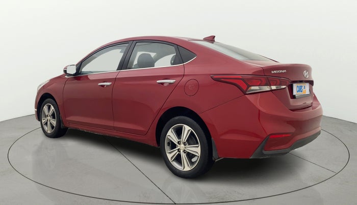 2017 Hyundai Verna 1.6 VTVT SX O, Petrol, Manual, 74,309 km, Left Back Diagonal