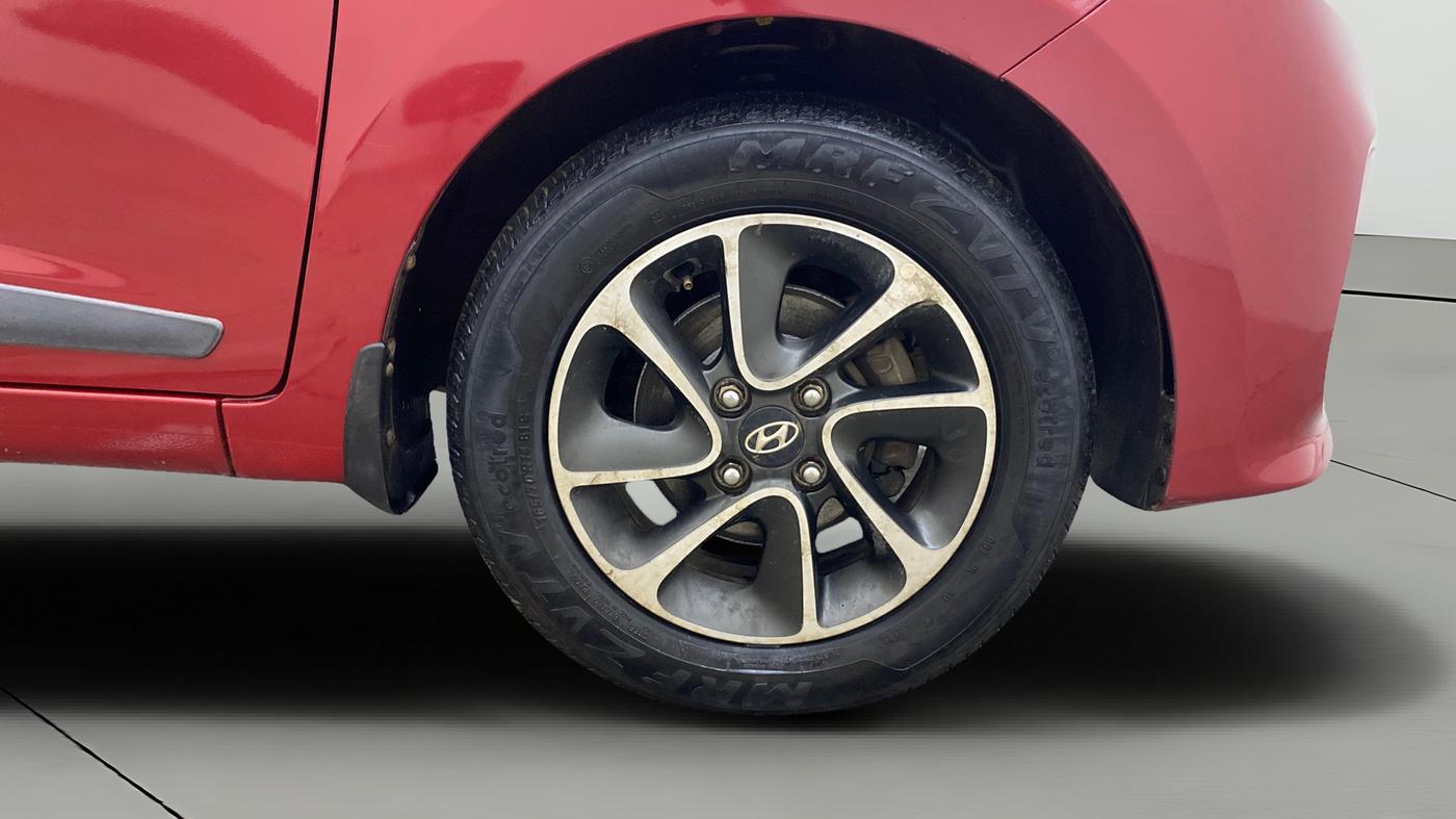 2018 Hyundai Grand i10 ASTA 1.2 KAPPA VTVT, Petrol, Manual, 75,137 km, Right Front Wheel