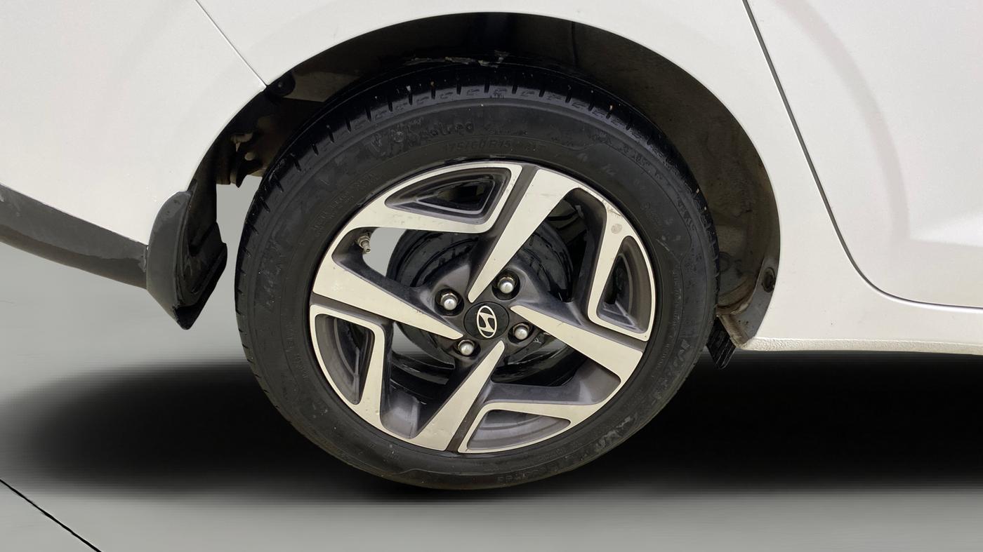 2023 Hyundai AURA SX 1.2, Petrol, Manual, 57,248 km, Right Rear Wheel