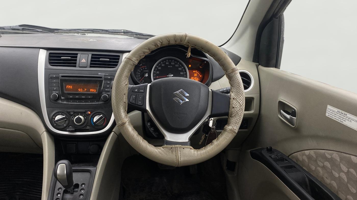 2016 Maruti Celerio ZXI AMT, Petrol, Automatic, 28,140 km, Steering Wheel Close Up