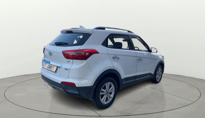 2017 Hyundai Creta SX PLUS 1.6 DIESEL, Diesel, Manual, 1,24,911 km, Right Back Diagonal