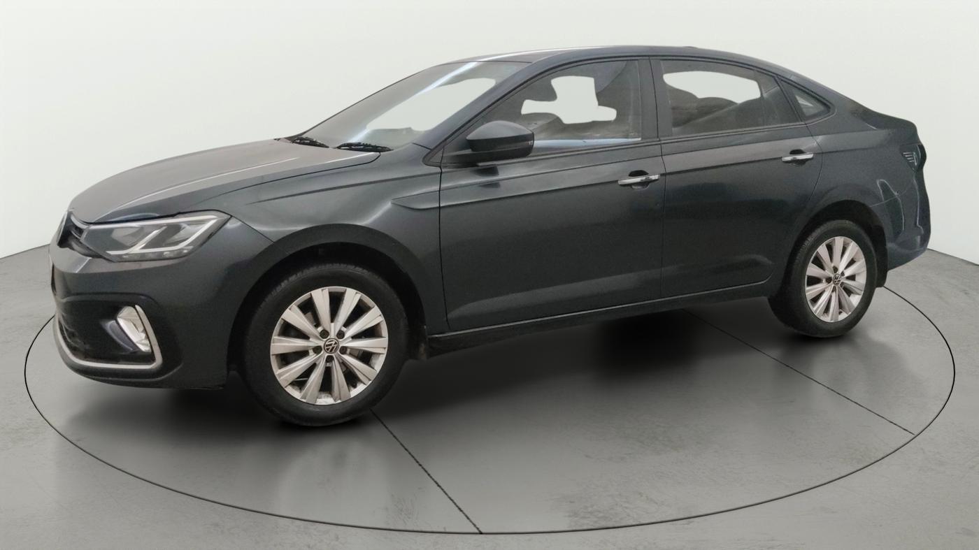 2022 Volkswagen VIRTUS HIGHLINE TSI 1.0 MT, Petrol, Manual, 60,002 km, Left Front Diagonal