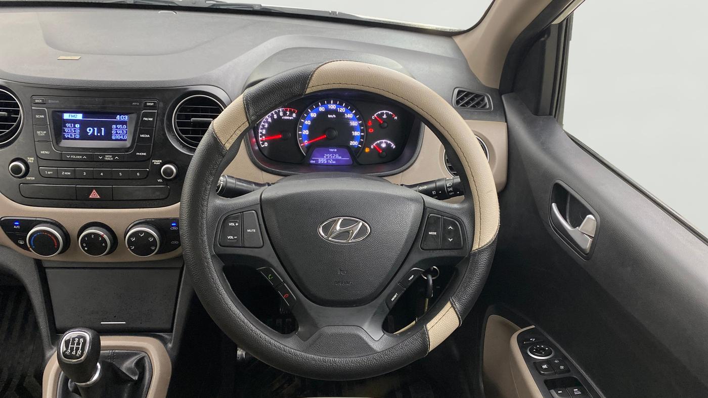 2016 Hyundai Xcent S 1.2, Petrol, Manual, 39,492 km, Steering Wheel Close Up