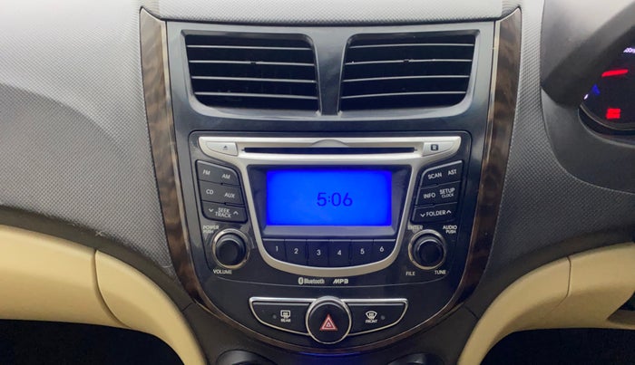 2012 Hyundai Verna FLUIDIC 1.6 VTVT EX, Petrol, Manual, 37,666 km, Air Conditioner