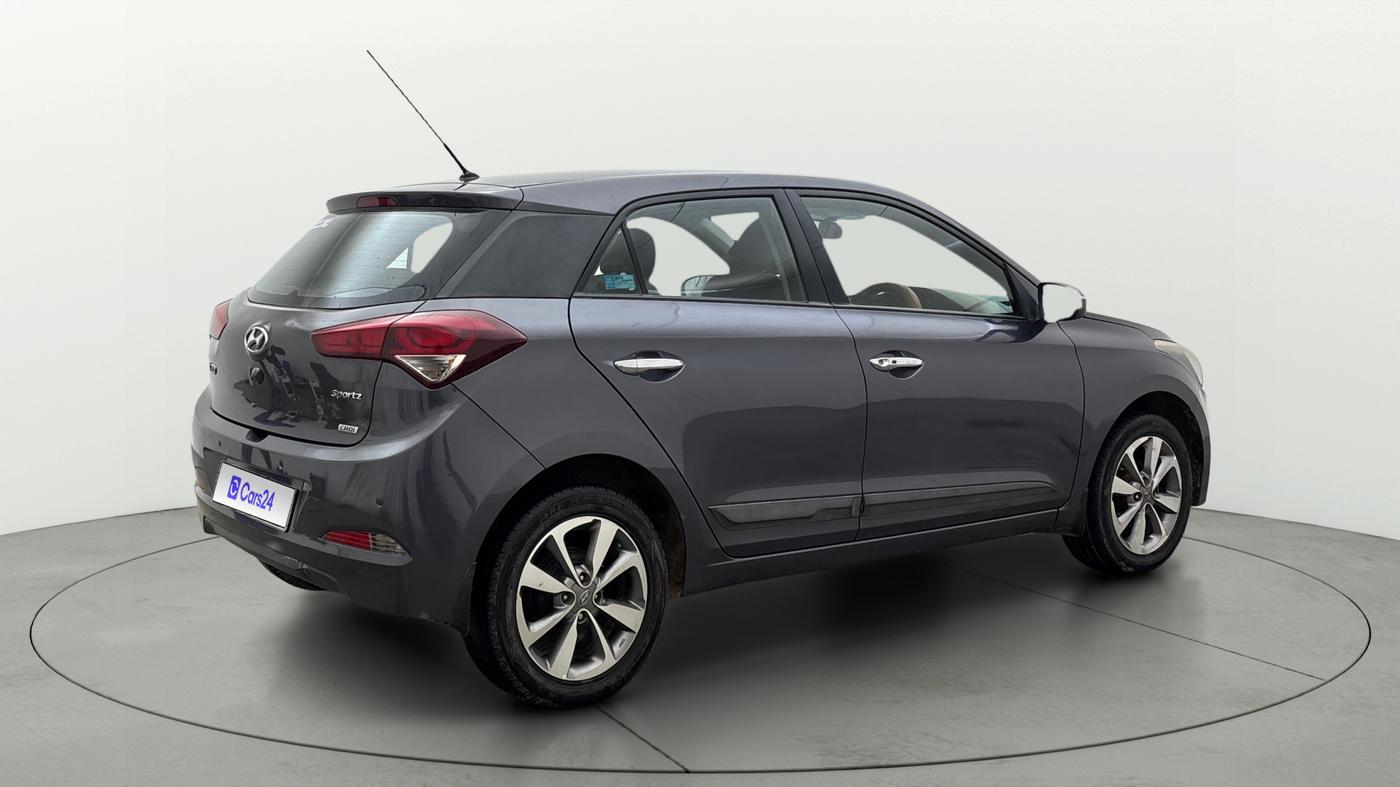 2014 Hyundai Elite i20 SPORTZ 1.4 (O) CRDI, Diesel, Manual, 1,18,322 km, Right Back Diagonal