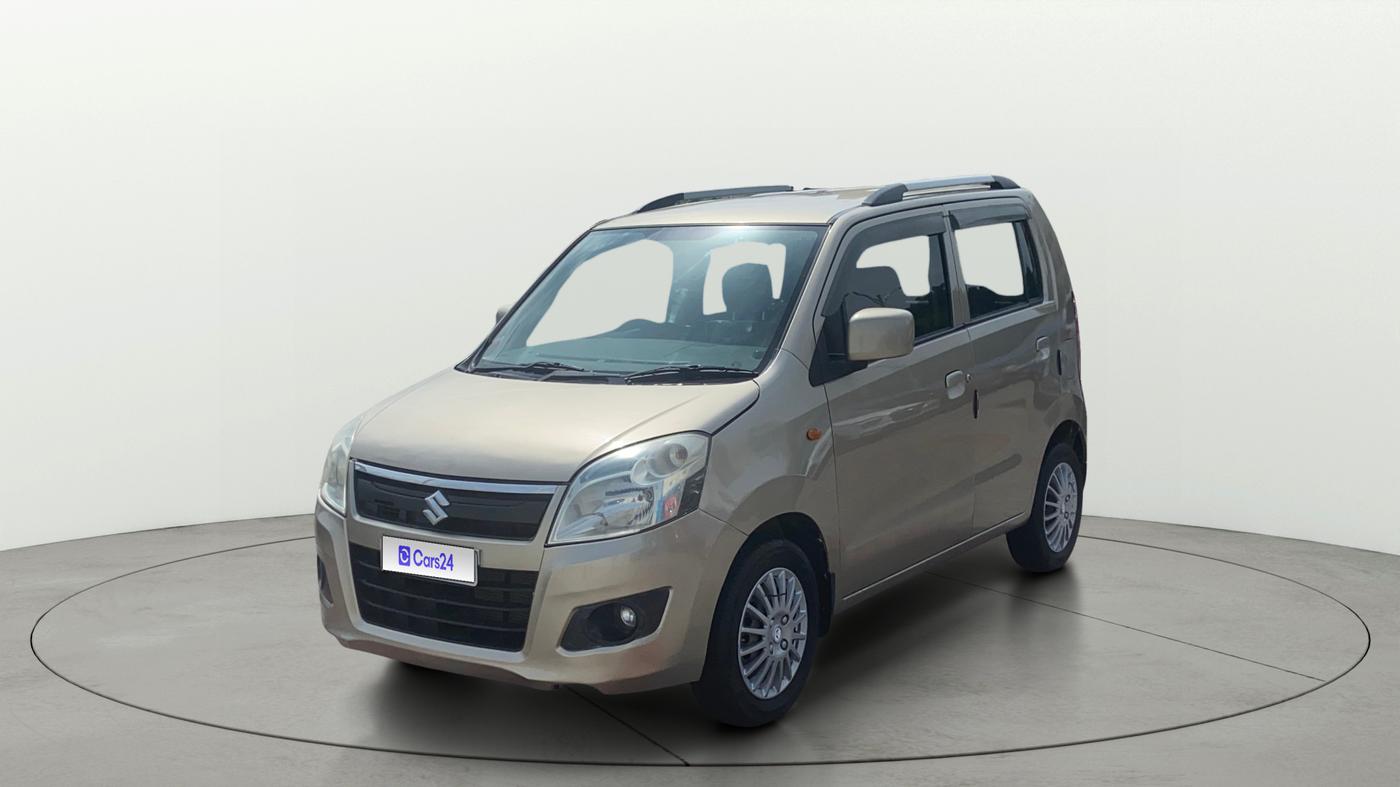 2014 Maruti Wagon R 1.0 VXI, Petrol, Manual, 97,625 km, Left Front Diagonal