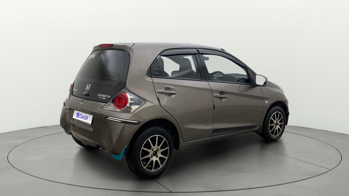 2013 Honda Brio S MT, Petrol, Manual, 75,642 km, Right Back Diagonal