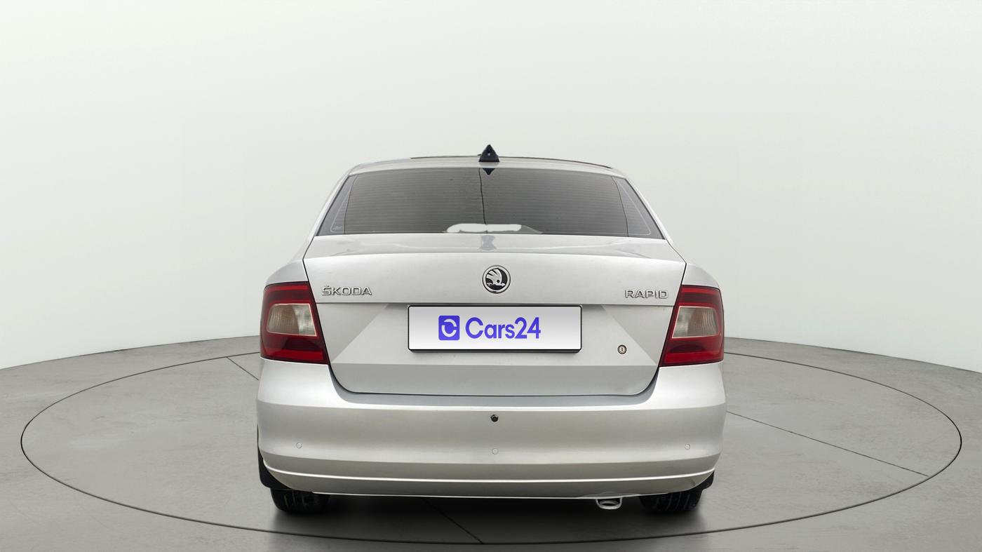 2015 Skoda Rapid 1.5 TDI CR ELEGANCE AT, Diesel, Automatic, 53,592 km, Back/Rear