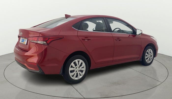 2018 Hyundai Verna 1.4 EX PETROL, Petrol, Manual, 77,257 km, Right Back Diagonal