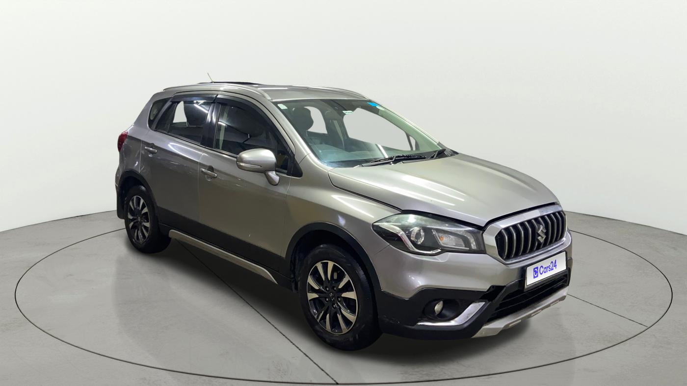 2020 Maruti S Cross ALPHA AT1.5, Petrol, Automatic, 1,09,958 km, Right Front Diagonal