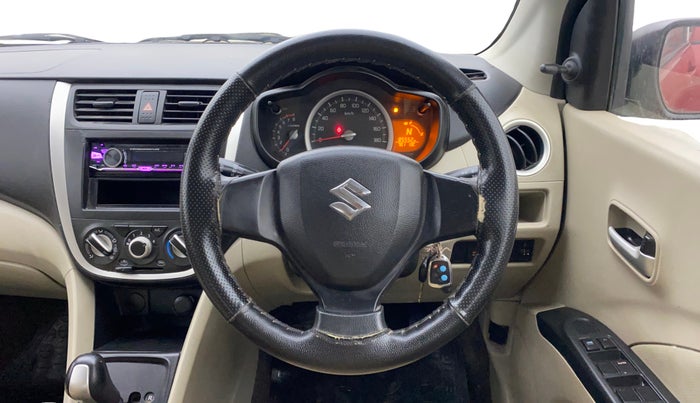 2017 Maruti Celerio VXI AMT, Petrol, Automatic, 85,505 km, Steering Wheel Close Up
