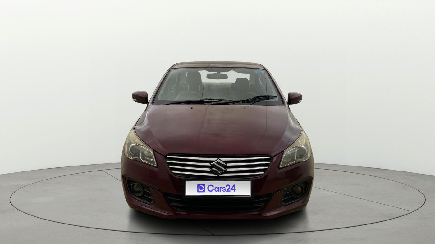 2015 Maruti Ciaz ZXI, Petrol, Manual, 1,02,616 km, Front