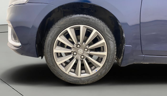 2022 Maruti Ciaz ALPHA 1.5 SHVS PETROL, Petrol, Manual, 61,187 km, Left Front Wheel