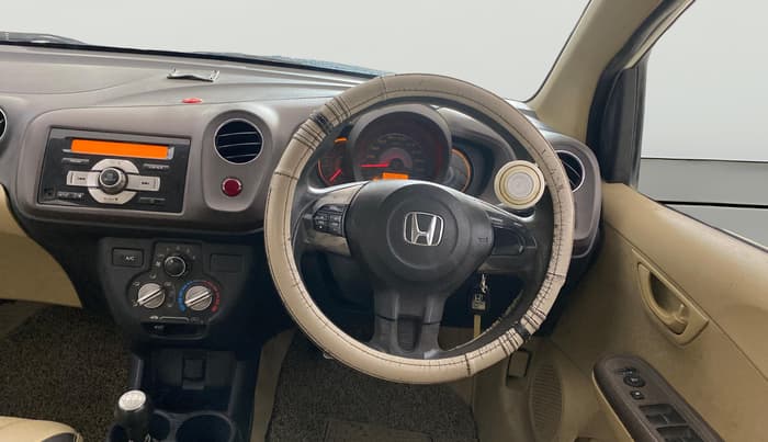 2013 Honda Amaze 1.2L I-VTEC S, Petrol, Manual, 89,232 km, Steering Wheel Close Up