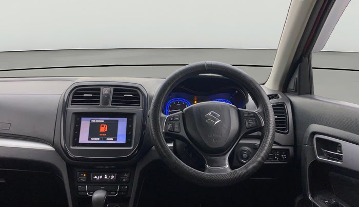 2021 Maruti Vitara Brezza ZXI AT SHVS, Petrol, Automatic, 39,028 km, Steering Wheel Close Up