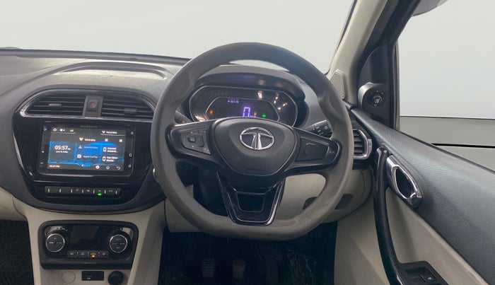 2022 Tata TIGOR XZ PLUS CNG, CNG, Manual, 52,939 km, Steering Wheel Close Up