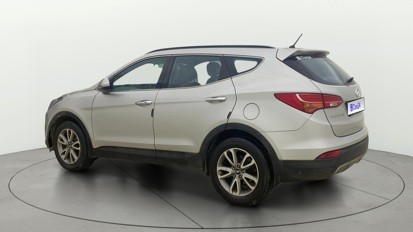 2014 Hyundai Santa Fe 4 WD AT, Diesel, Automatic, 1,45,736 km, Left Back Diagonal