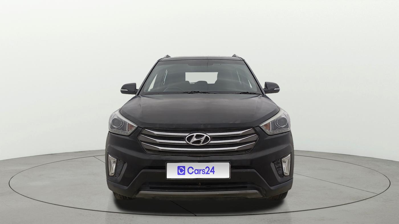 2017 Hyundai Creta SX PLUS AT 1.6 PETROL, Petrol, Automatic, 70,973 km, Front