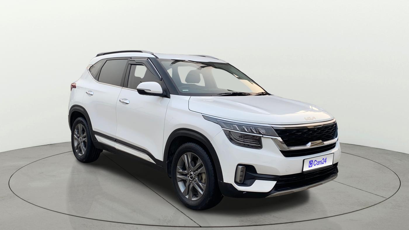 2021 KIA SELTOS HTX 1.5 PETROL, Petrol, Manual, 53,407 km, Right Front Diagonal