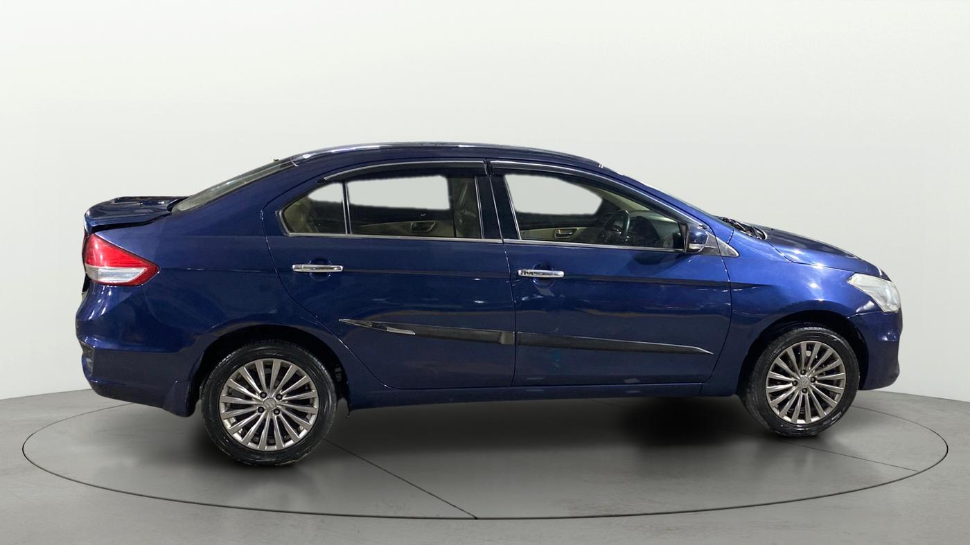 2017 Maruti Ciaz ALPHA 1.4 PETROL, Petrol, Manual, 82,117 km, Right Side View