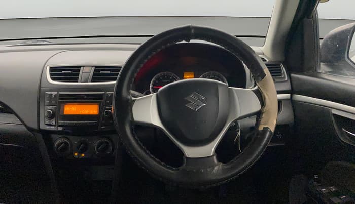 2017 Maruti Swift VXI O, Petrol, Manual, 65,920 km, Steering Wheel Close Up