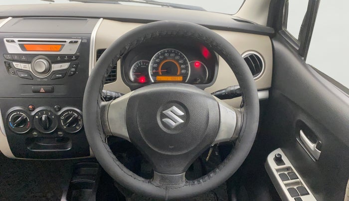2016 Maruti Wagon R 1.0 VXI, Petrol, Manual, 1,08,656 km, Steering Wheel Close Up