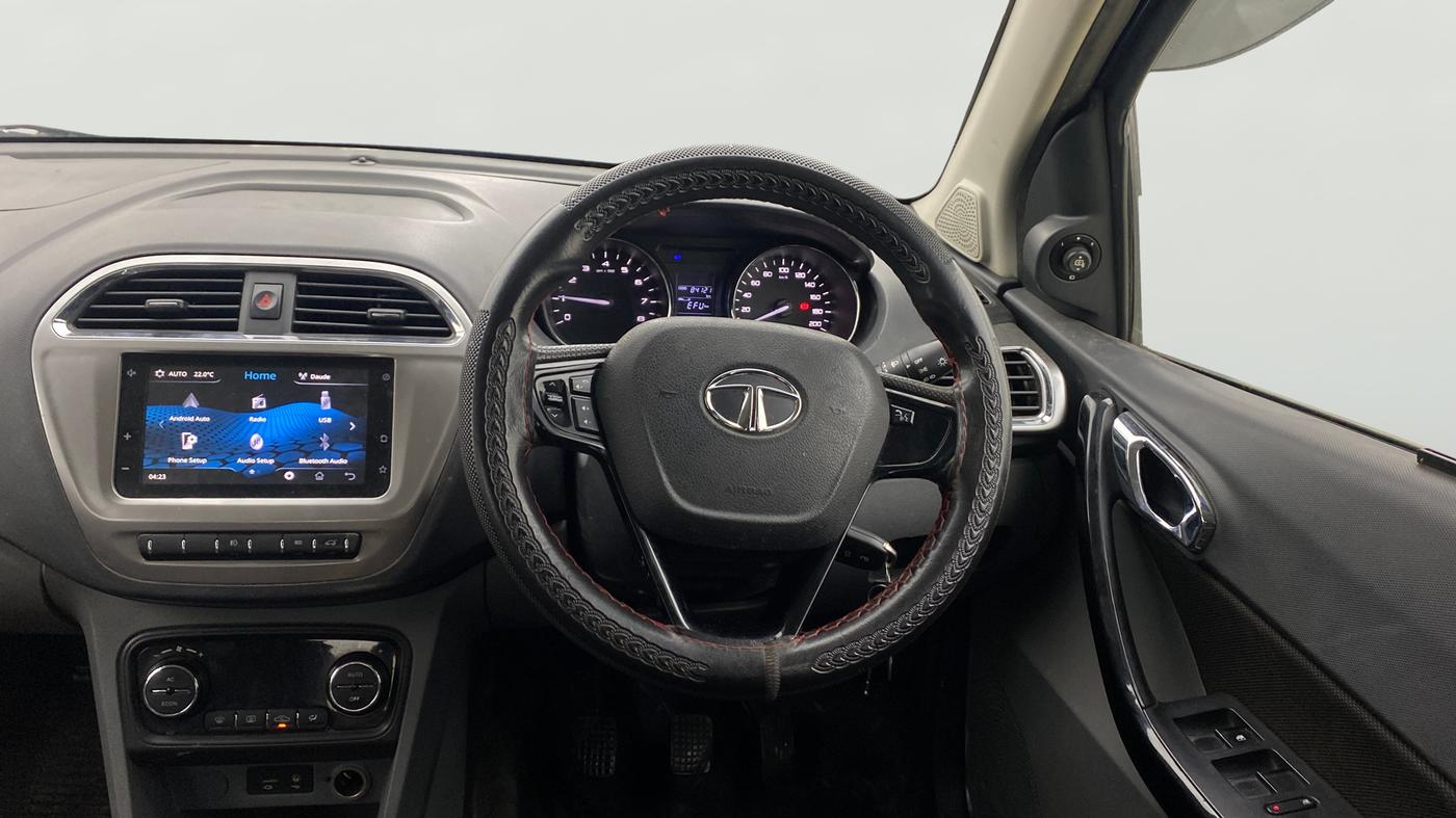 2019 Tata TIGOR XZ PLUS PETROL, Petrol, Manual, 84,111 km, Steering Wheel Close Up
