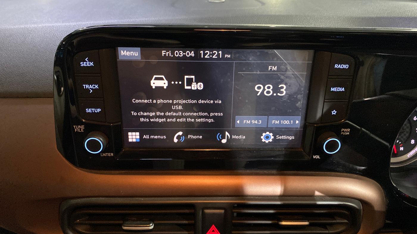 2023 Hyundai AURA SX 1.2 (O), Petrol, Manual, 32,558 km, Air Conditioner