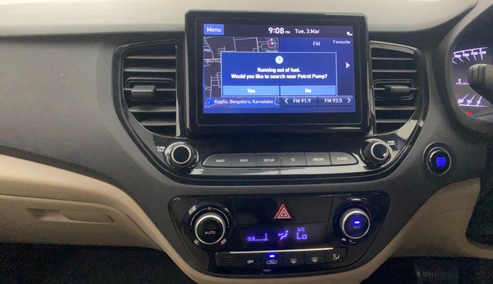 2020 Hyundai Verna SX (O) 1.5 VTVT IVT, Petrol, Automatic, 37,297 km, Air Conditioner