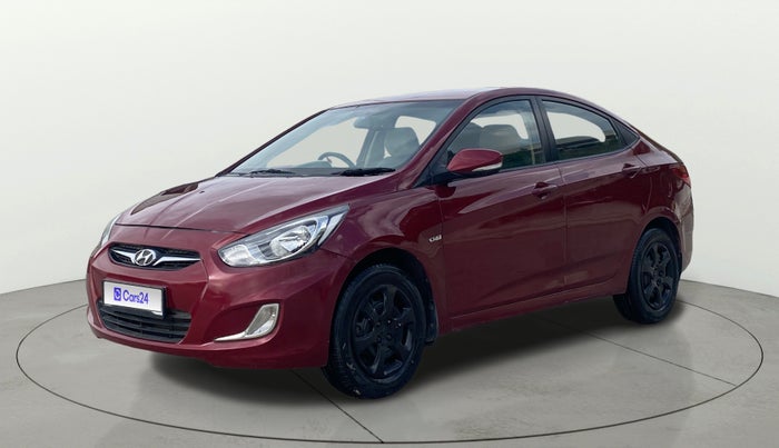 2015 Hyundai Verna FLUIDIC 1.6 CRDI EX, Diesel, Manual, 1,08,808 km, Left Front Diagonal