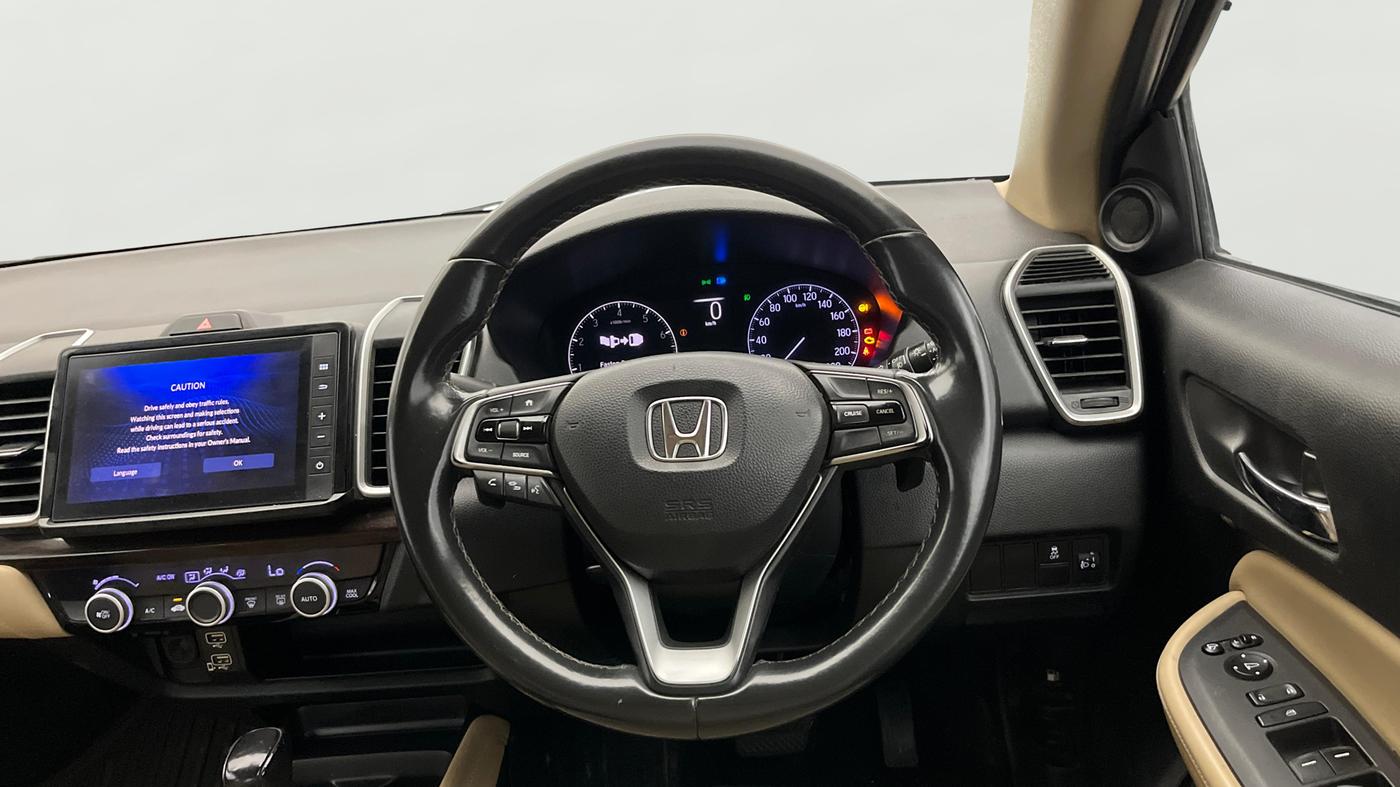2021 Honda City 1.5L I-VTEC ZX CVT, Petrol, Automatic, 70,821 km, Steering Wheel Close Up