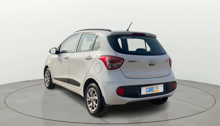 2018 Hyundai Grand i10 SPORTZ 1.2 KAPPA VTVT, Petrol, Manual, 30,616 km, Left Back Diagonal