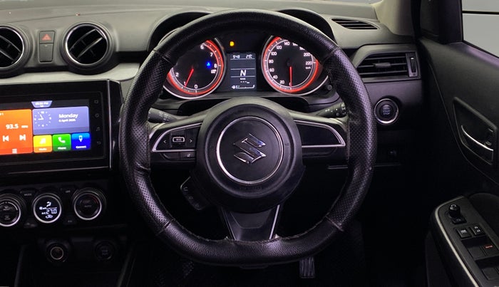 2020 Maruti Swift ZXI PLUS AMT, Petrol, Automatic, 94,528 km, Steering Wheel Close Up