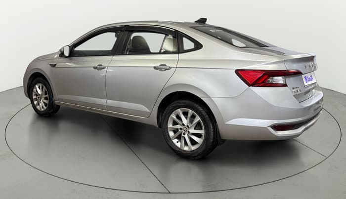 2022 Skoda SLAVIA AMBITION 1.0L TSI MT, Petrol, Manual, 35,731 km, Left Back Diagonal
