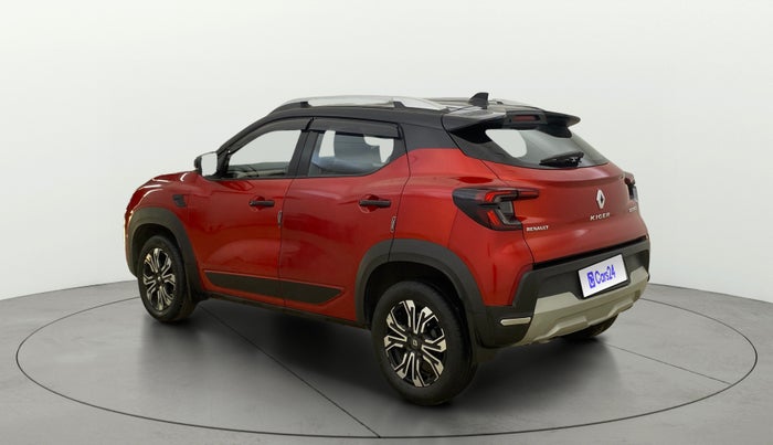 2022 Renault Kiger RXT (O) TURBO CVT, Petrol, Automatic, 10,025 km, Left Back Diagonal