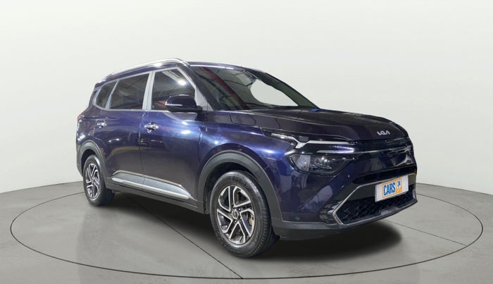 2022 KIA CARENS LUXURY PLUS 1.4 PETROL 7 STR, Petrol, Manual, 28,087 km, Right Front Diagonal