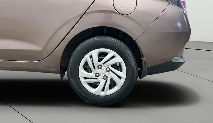 2022 Hyundai AURA S 1.2 CNG, CNG, Manual, 77,572 km, Left Rear Wheel