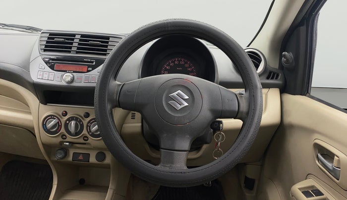 2012 Maruti A Star VXI, Petrol, Manual, 58,911 km, Steering Wheel Close Up