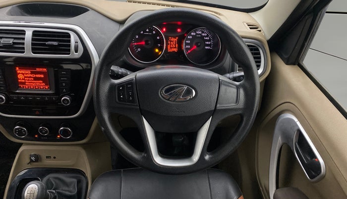 2016 Mahindra TUV300 T8, Diesel, Manual, 1,19,162 km, Steering Wheel Close Up
