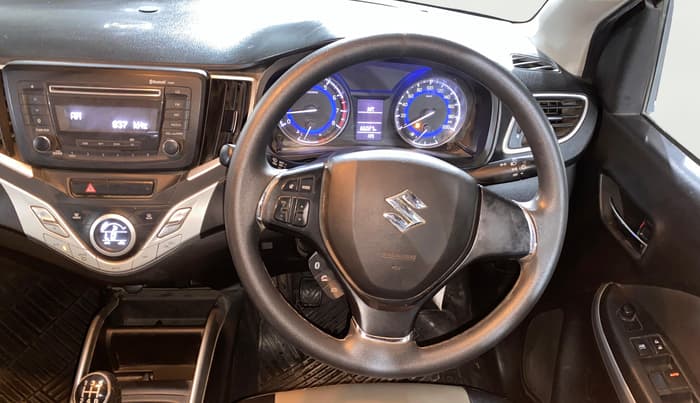2017 Maruti Baleno DELTA PETROL 1.2, Petrol, Manual, 66,012 km, Steering Wheel Close Up