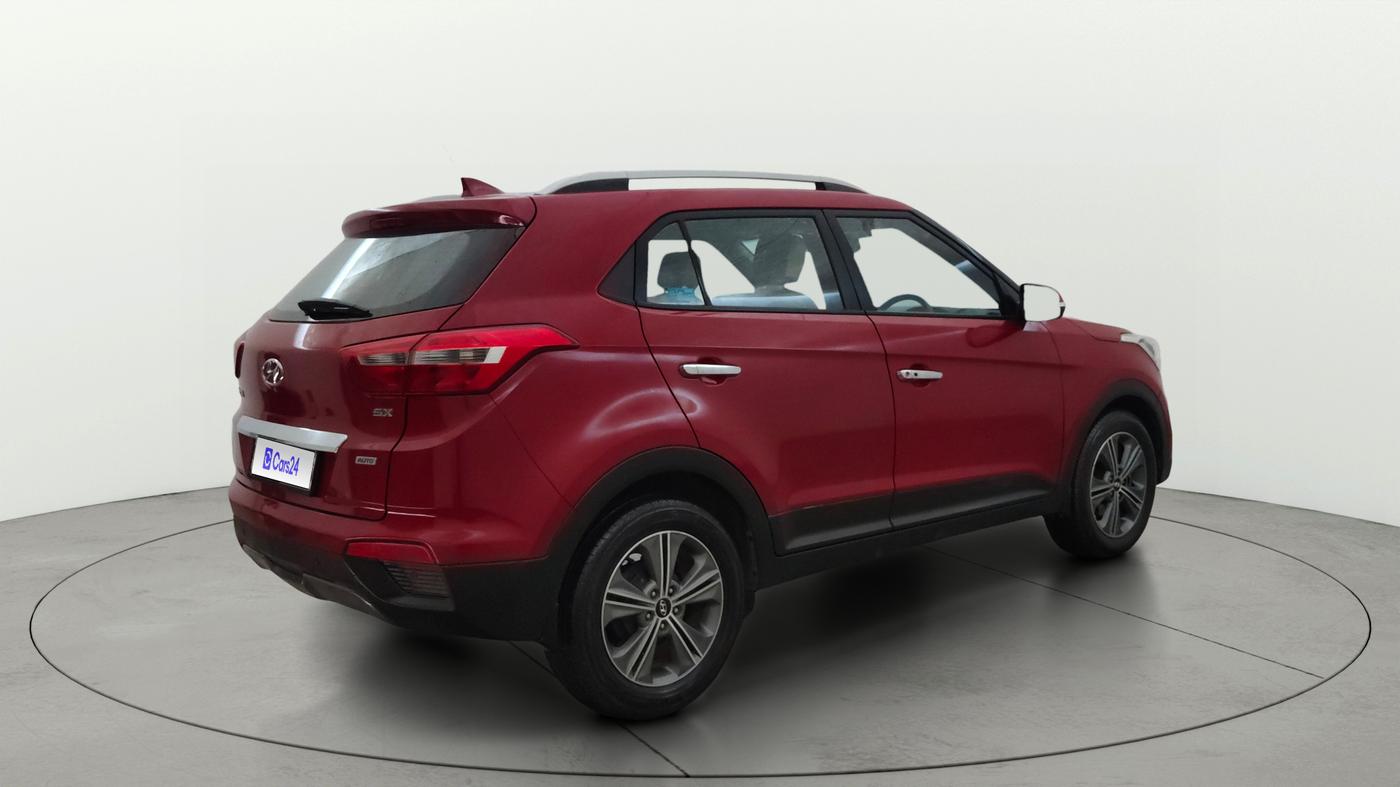 2016 Hyundai Creta SX PLUS AT 1.6 PETROL, Petrol, Automatic, 72,711 km, Right Back Diagonal