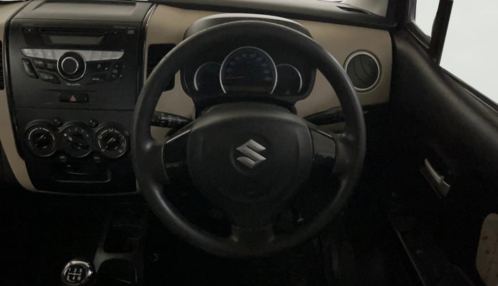 2018 Maruti Wagon R 1.0 VXI, Petrol, Manual, 41,098 km, Steering Wheel Close Up