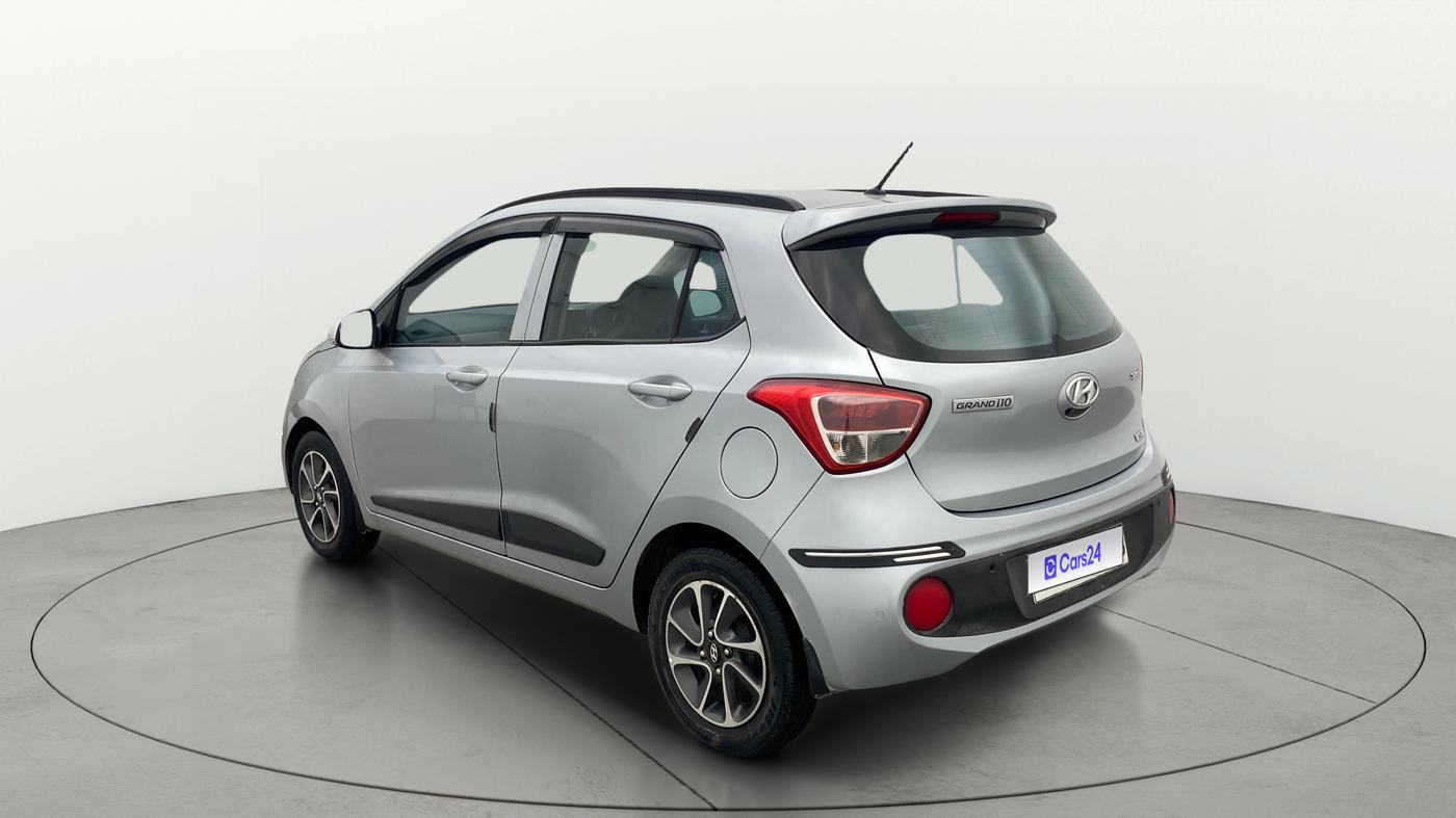 2019 Hyundai Grand i10 SPORTZ AT 1.2 KAPPA VTVT, Petrol, Automatic, 1,13,401 km, Left Back Diagonal