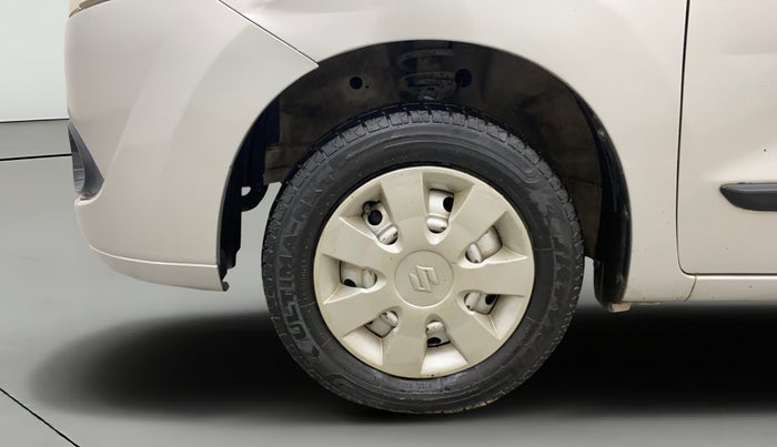 2012 Maruti Wagon R 1.0 LXI, Petrol, Manual, 54,344 km, Left Front Wheel