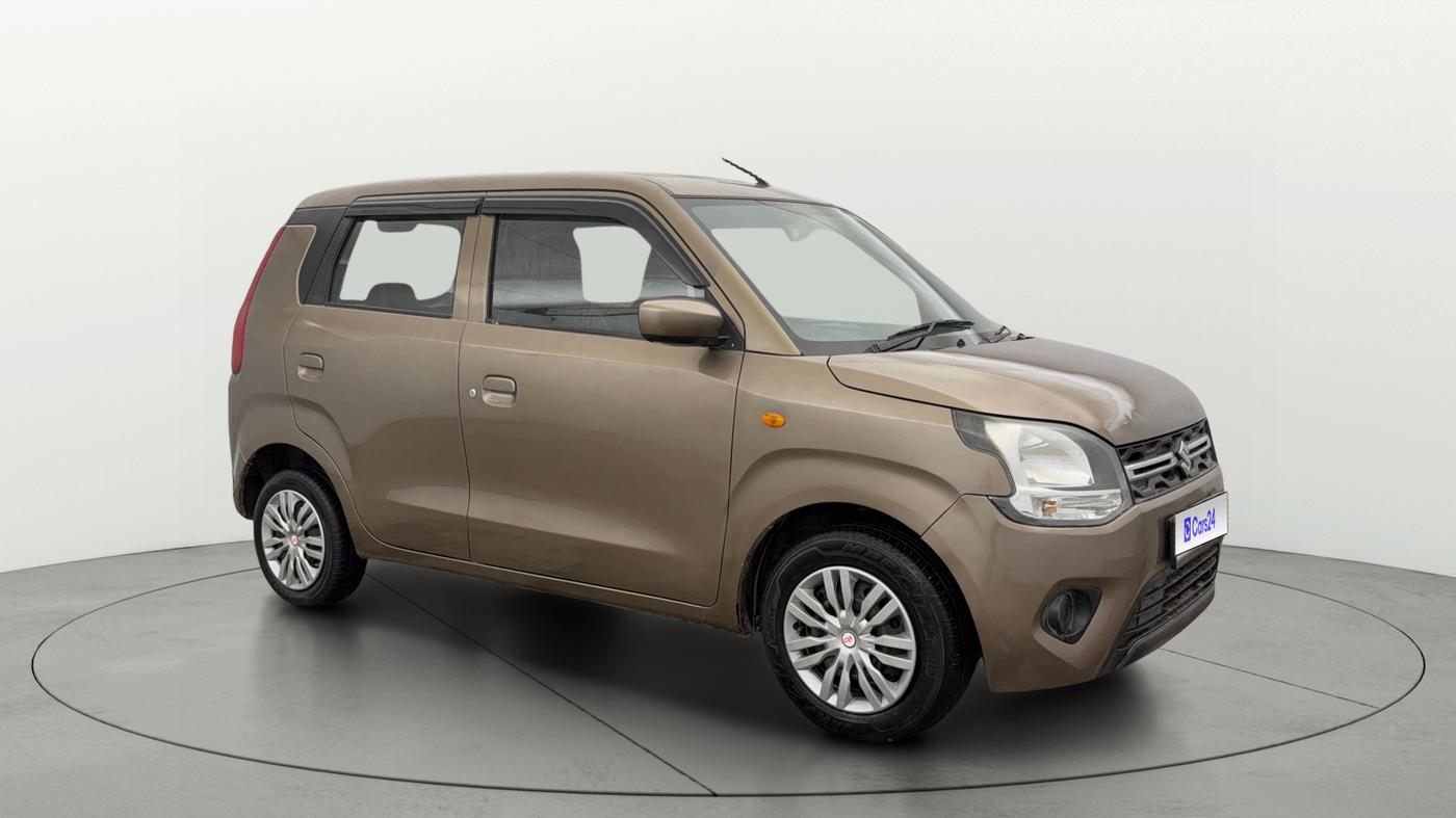 2019 Maruti New Wagon-R VXI 1.0 AMT, Petrol, Automatic, 90,848 km, Right Front Diagonal