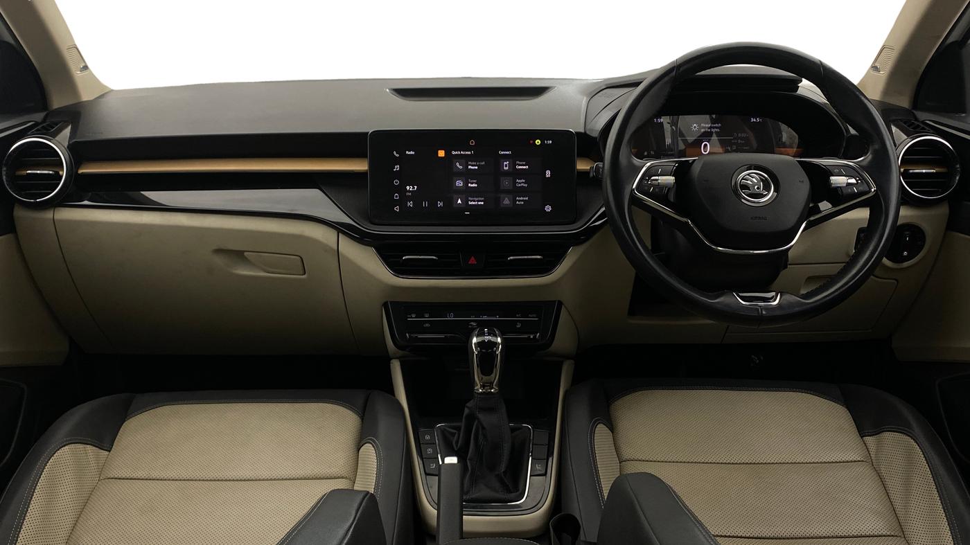 2022 Skoda SLAVIA STYLE 1.0L TSI AT, Petrol, Automatic, 34,915 km, Dashboard
