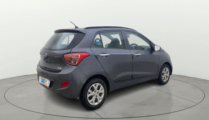 2014 Hyundai Grand i10 SPORTZ 1.2 KAPPA VTVT, Petrol, Manual, 28,456 km, Right Back Diagonal